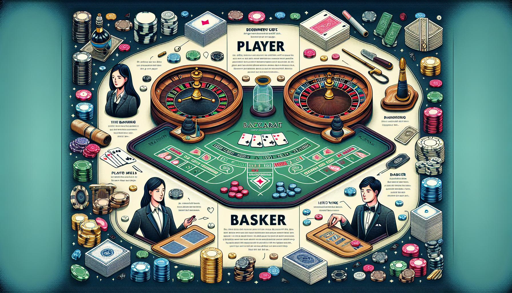 百家樂規則詳細介紹，新手入門教學與莊閒規則差別比較推薦